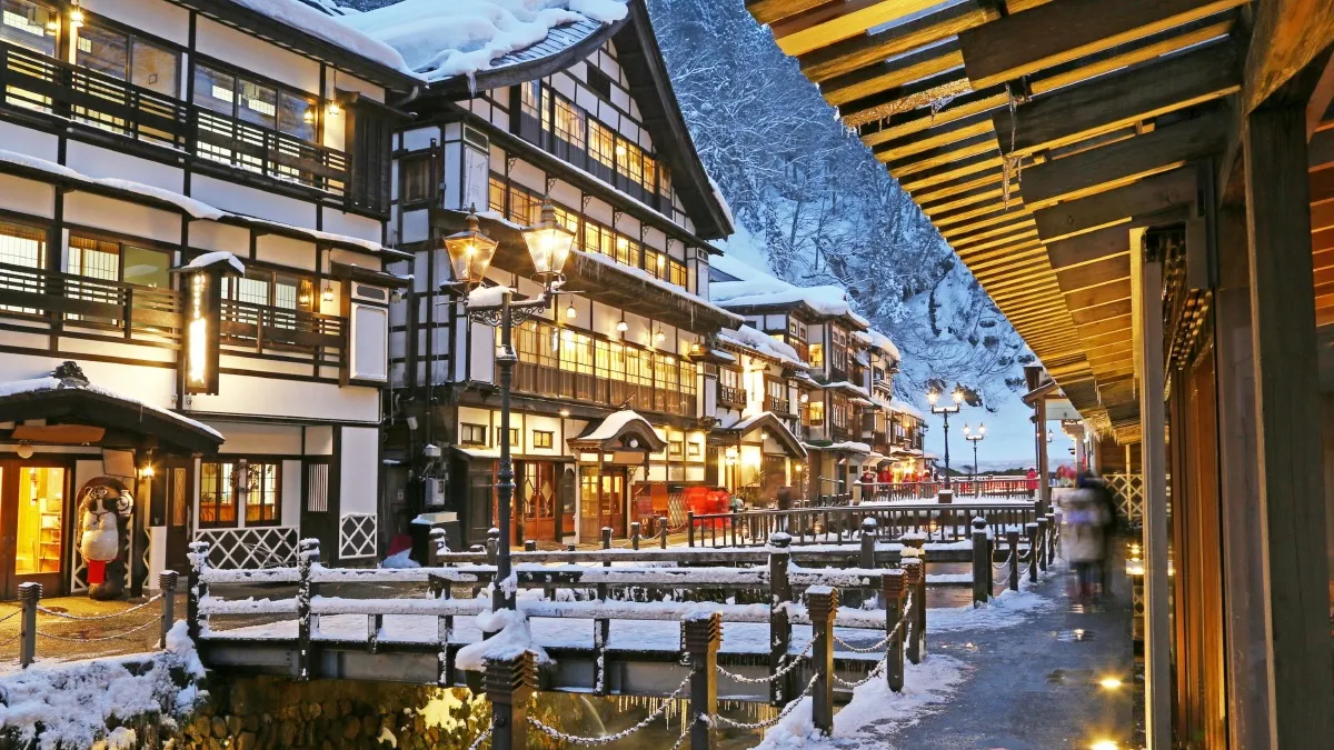Ginzan Onsen Town