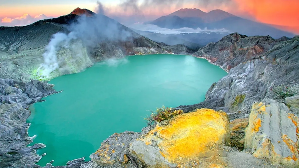 Kawah Ijen Crater Lake