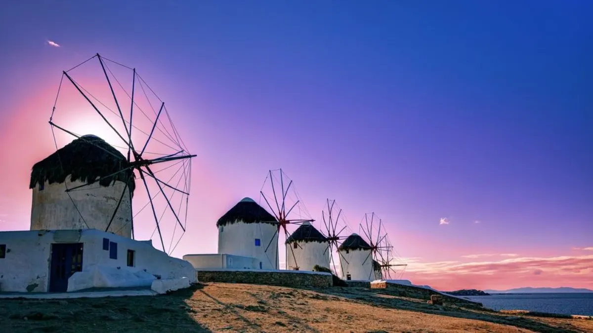 The Iconic Windmills of Mykonos